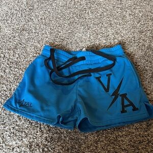 Blue Athletic Men's Shorts